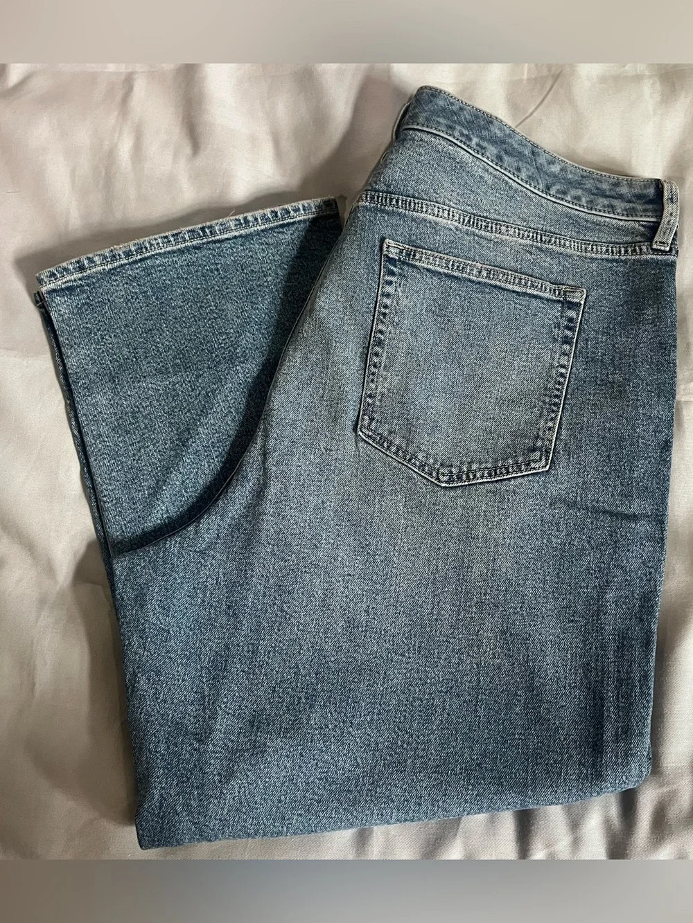 NWT Torrid Women SZ 22 Blue High Rise Ankle Crop Jeans Casual Comfort - Picture 7 of 10